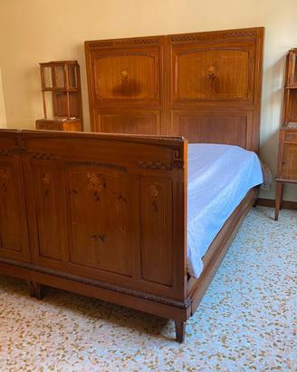 LETTO MATRIMONIALE LIBERTY INIZIO ’900 – LEGNO
