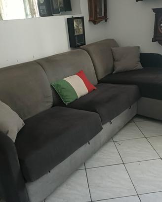 divano letto con contenitore 