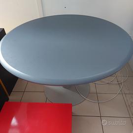 Tavolo rotondo diametro 120 cm con piede in metall