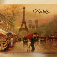 scatola in latta vintage Paris