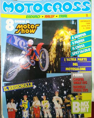 Rivista MOTOCROSS numero 1 del 1986