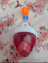 Maschera snorkeling adulto easybreath
