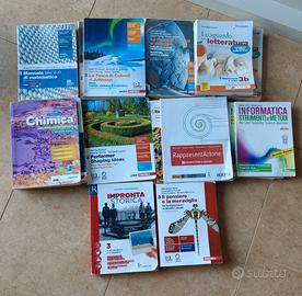 libri scolastici Liceo scientifico s.a.
