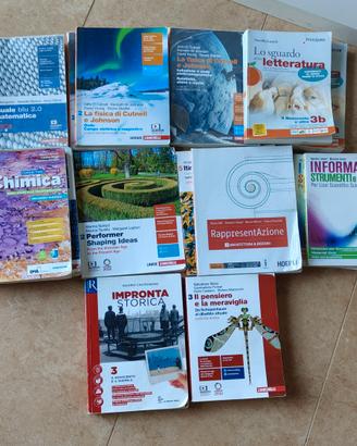 libri scolastici Liceo scientifico s.a.