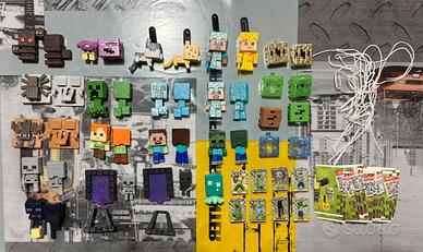 Minecraft kinder joy set semicompleto 23/28