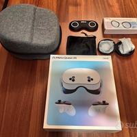 Visore VR Meta Quest 3S + accessori garanzia