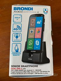 Telefono cellulare Brondi Amico Senior Smartphone 