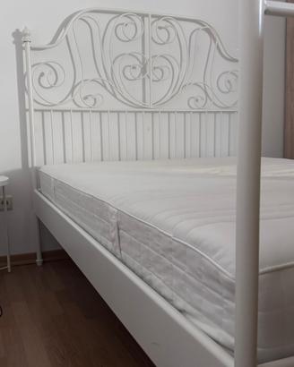 Letto ikea LEIRVIK con doghe + materasso MATRAND