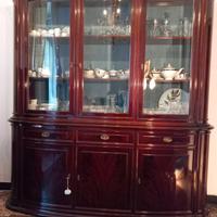 CREDENZA STILE INGLESE IN MOGANO