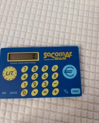 Convertitore Euro/Lira Vintage - Calcolatrice 