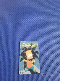 Scheda telefonica Bart Simpson 1998