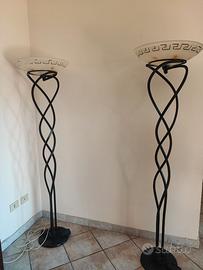 Mobile soggiorno con lampade da terra