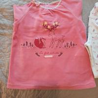 🎀 Pigiama Sergent Major-Vellutino Caldo 6/7 Anni