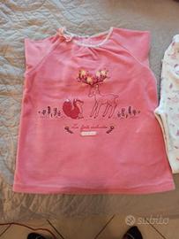 🎀 Pigiama Sergent Major-Vellutino Caldo 6/7 Anni