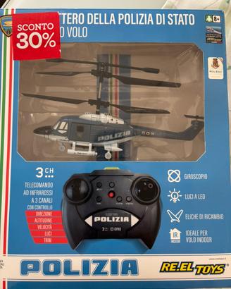 Drone elicottero Polizia