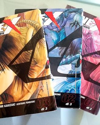 GENE X APOCALISSE MUTANTE serie completa Manga