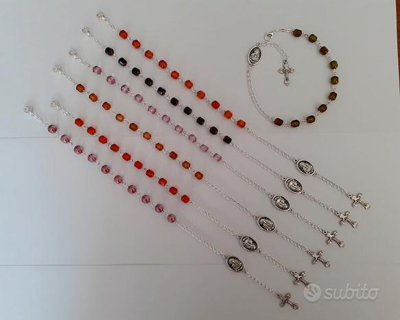 Confezione 25 Bracciali in mezzocristallo 6mm