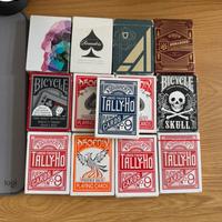 Mazzi di carte da collezione e cartomagia