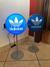 Insegna luminosa adidas lampada