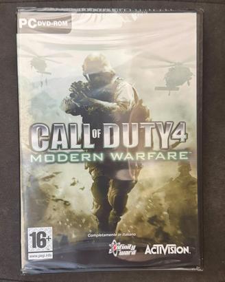 Call of Duty 4 PC italiano nuovo sigilla