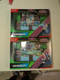 POKEMON GRENINJA E KINGDRA EX COLL BOX  ITA