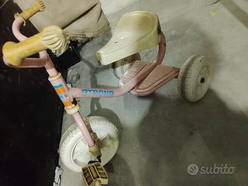 bici in metallo vintage 