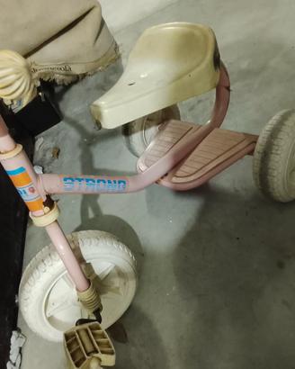 bici in metallo vintage 