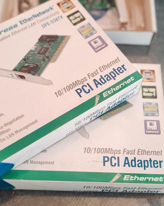 2 Schede di rete D-Link 10/100 nuove
