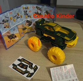 Kinder Maxi 2025 Hotwheels(Rossa, gialla, azzurra