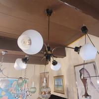 Lampada a sospensione anni'50 stile Stilnovo  