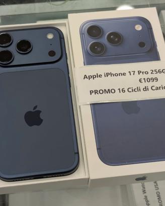 Apple iPhone 17 Pro - 256GB - SOLI 16 CICLI