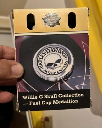 Medaglione decorativo fuel cap harley