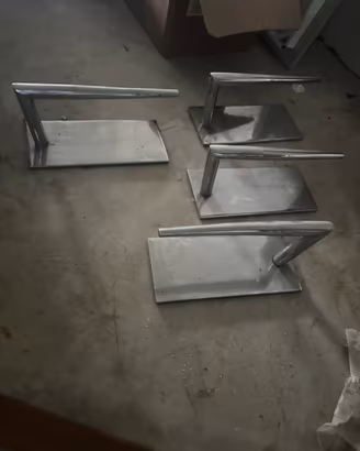 Poggiapiedi per parrucchieri 4 pz