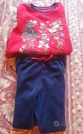 Pigiama bimbo natalizio