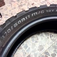 Treno pneumatici gomme enduro Metzeler BMW GS