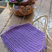 Borsa falabella all'uncinetto