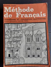 Méthode de français  libro scolastico vintage