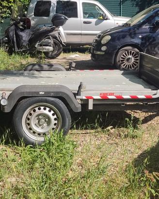 carrello rimorchio portamoto o cose