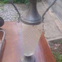 Bottiglia vetro lavorato