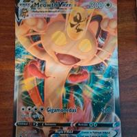 Carta Pokèmon Gigantamax Meowth nuova