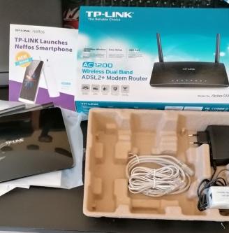 Modem router tp-link archer d50