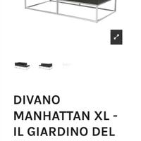 Divano manahattan xl da giardino