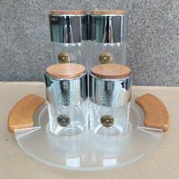 SET CONDIMENTO RCR IN CRISTALLO 