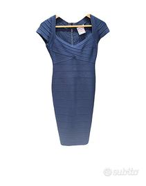 Vestito Herve Leger blu