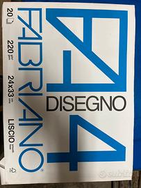 Fogli da disegno Fabriano 24x33