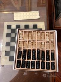 Scacchiera in pietra