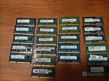 Memoria DDR 3 per portatile