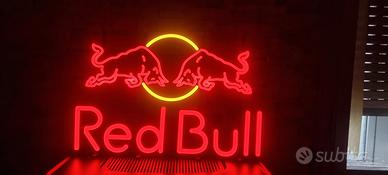 insegna red bull led