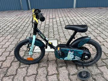 bici bambino 3-5 anni 14''