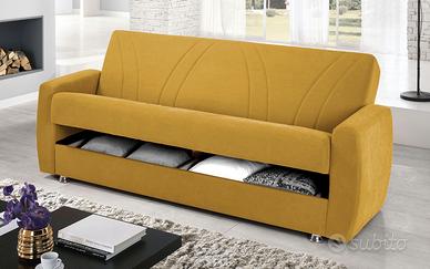 Divano letto con contenitore
